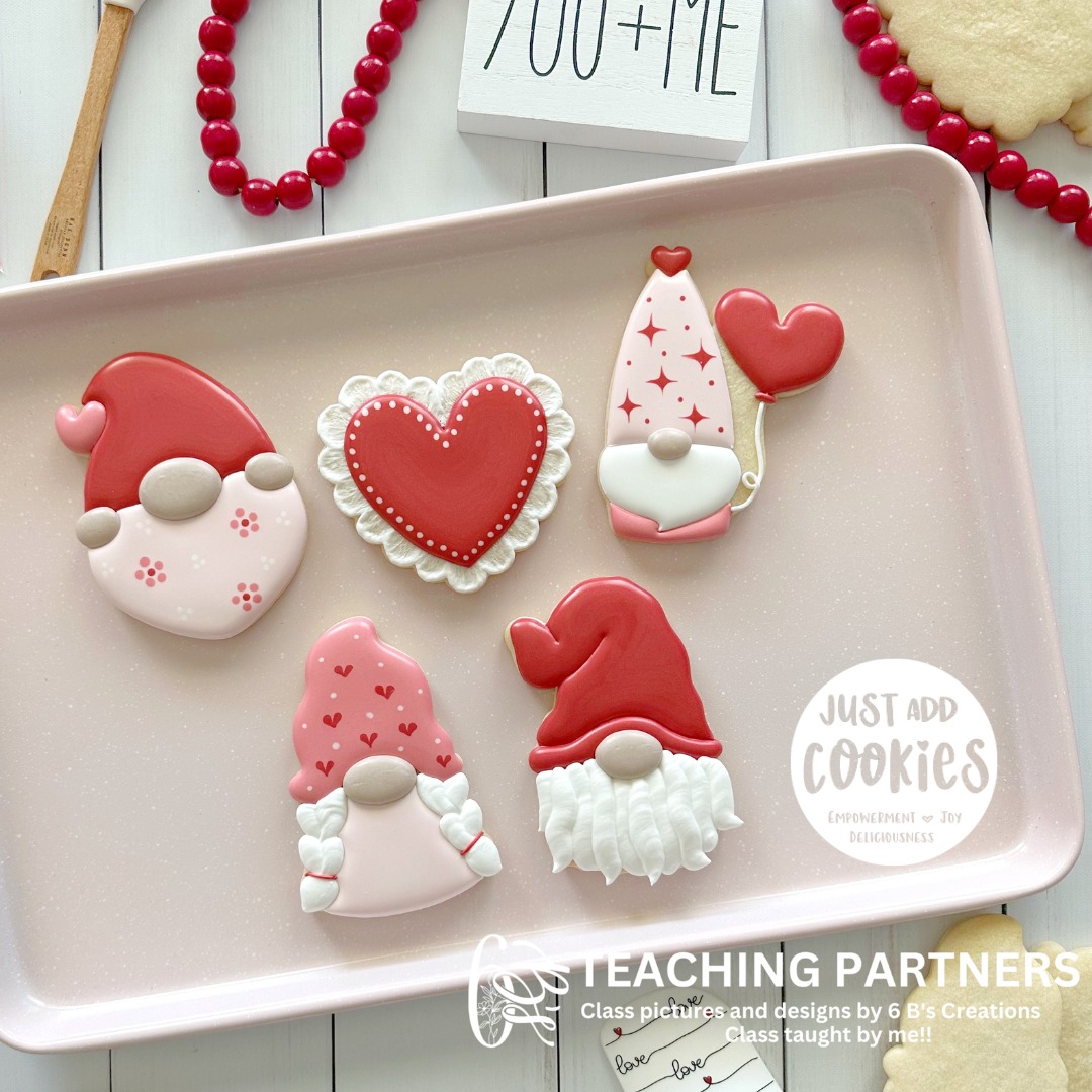 Lovely Gnomies Cookie Decorating Class w/ Just Add Cookies