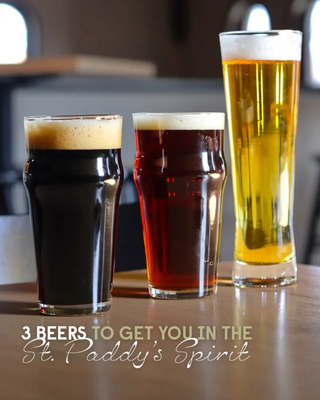 St. Patrick’s Day calls for the right pint. 🍀 The brewers put together a few favorites to help you get into the holiday spirit, whether you’re celebrating this weekend or joining us for the party next Wednesday!

Midnight Tryst (Stout)
Assuage your chocolate craving with this bitter chocolate delight. Roasted barley, along with chocolate and caramel malts, add depth of flavor to this stout’s luscious character.

Celtic Knot (Irish Ale)
Celtic Knot is an easy drinking Irish Ale to usher in springtime. It was brewed using the second runnings from our Anniversary barleywine; a process called “parti gyle” brewing. Its characteristic dry and lightly roasted finish comes from a light-handed addition of roasted barley.

Geist Der Glocke (German Pilsner)
An interpretation of the style from which most mass produced lagers were born. This brilliant straw-colored bitter lager has a simple, soft malt backbone which allows the delicate aroma of the classic Saaz hop to shine through. An ideal beer when you want more than one. And if that wasn’t enough, Geist Der Glocke just brought home silver at the Ohio Craft Beer Awards. 🥈

Grab your green, bring some friends, and raise a pint. Sláinte!

#StPatricksDay #OhioCraftBeer #KentOhio #DrinkLocal #BellTowerBrewingCo