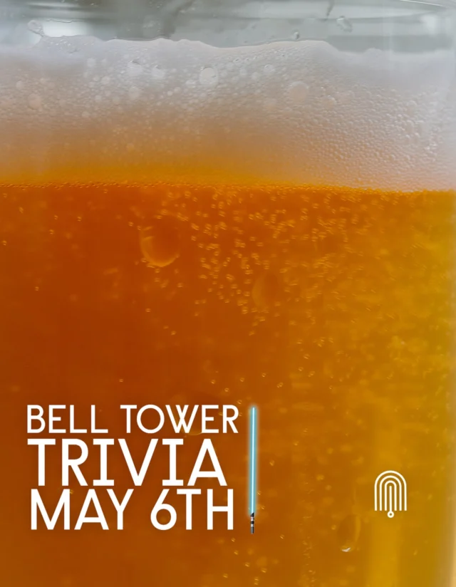 Another special Trivia Night is coming to Bell Tower. Grab the trivia crew (especially the Star Wars fans) and join in for Revenge of the Sixth on Wednesday, May 6th. This round will focus on the Star Wars TV series, from The Mandalorian to Clone Wars and everything in between.

Gather a team, reserve a table through the link in bio or story, and compete for Bell Tower gift cards worth $10, $20, or $50. 
Good beer, strong teams, and a galaxy far, far away, may the force be with the best team!

#BellTowerBrewingCo #StarWarsTrivia #TriviaNight #KentOhioEvents #MayTheForceBeWithYou