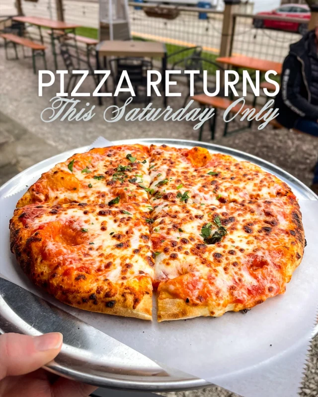 Pizza is back for one day only this Saturday May 9th at Bell Tower 🍕 With graduation weekend bringing the crowds, we are going to be rolling out our pizzas!

These pies are limited and available while supplies last. Once they’re gone, they’re gone. With how busy the weekend is shaping up to be, they won’t last long. 

Reservations are already filled up and walk-in seating will be extremely limited, so plan ahead, come early, and don’t miss your chance to grab a pie during one of the busiest weekends of the year.

Big weekend, great food, and even better company. See you there!

#BellTowerBrewingCo #KentOhioEats #PizzaSpecial #GraduationWeekend #LimitedTimeOnly