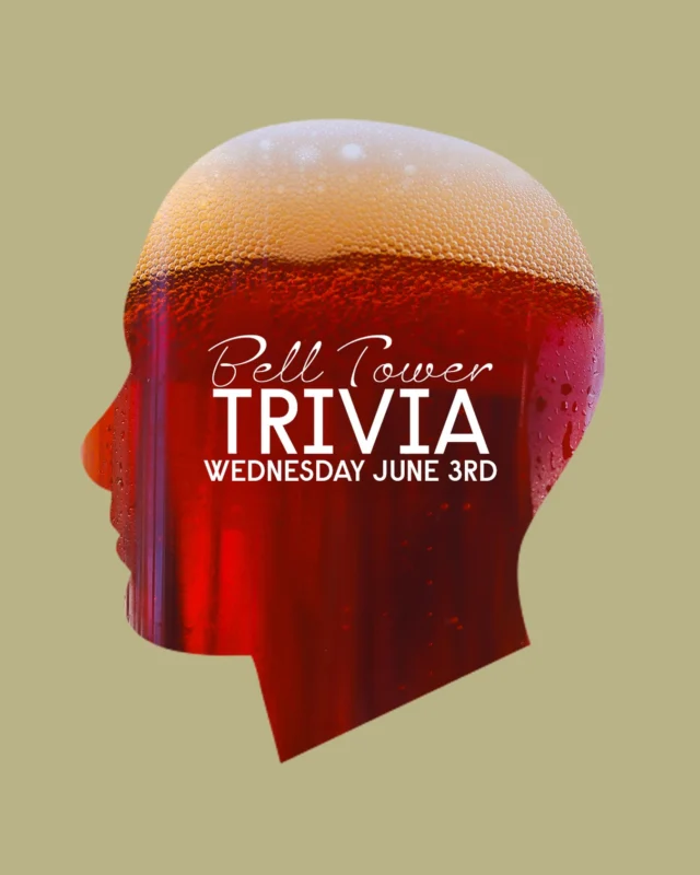 It’s almost time for another Bell Tower Trivia Night! 🍔🌭

This round’s theme is Summer BBQ, so it’s time to put all that cookout food knowledge to the test. 

Trivia kicks off around 6:30PM, and reservations are highly recommended so your team can lock in a spot ahead of time. Reserve through the link in the bio or story, and be sure to mention trivia when booking!

Bring the whole crew, fire up those brains, and don’t get smoked by the competition. This one’s going to be well done. 🔥

#trivianight #kentohio #summerbbq #drinklocal #belltowerbrewingco