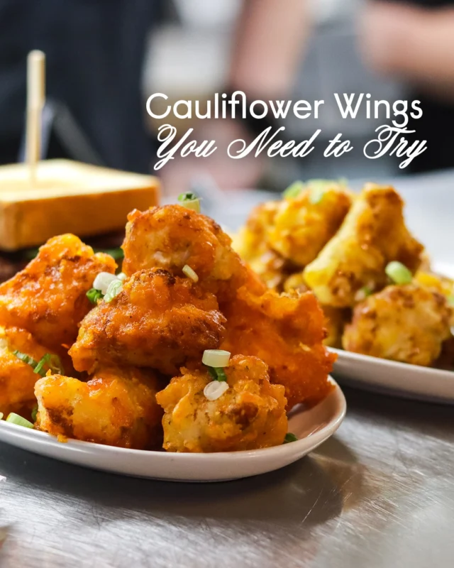 The cauliflower wings everyone loves are here, and now we’ve got two flavors to choose from! Try them tossed in Honey Gold or Spicy Garlic, both served with celery and ranch.
The Spicy Garlic is also a great option for vegan guests.
If it’s been a while, or they haven’t been tried yet, next visit is the time to change that!

#cauliflowerwings #BellTowerBrewingCo #kentohioeats #foodiefavorites #eatlocal